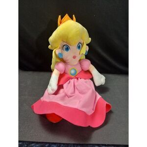 Princess Peach Nintendo Super Mario Soft Plush Doll 18” 2022